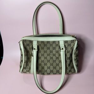 Gucci GG Vintage canvas mini Boston bag